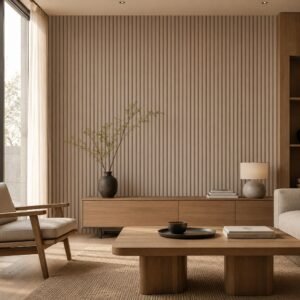 Akupanel Beige 3 Akupanel Beige Hout 270x60 cm