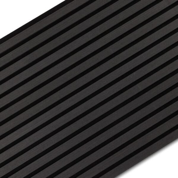 Akupanel Zwart Hout 270x60 cm