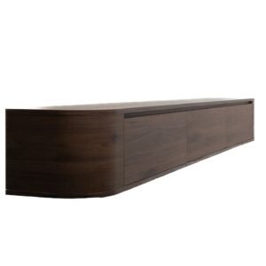 Japandi TV Meubel Walnoot Bruin