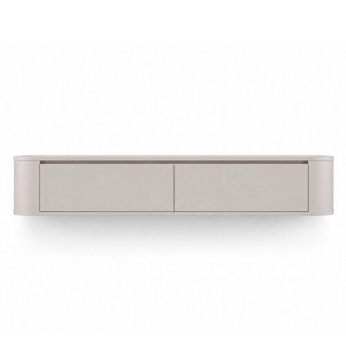 TV Meubel beige_ _front Japandi TV Meubel Beige