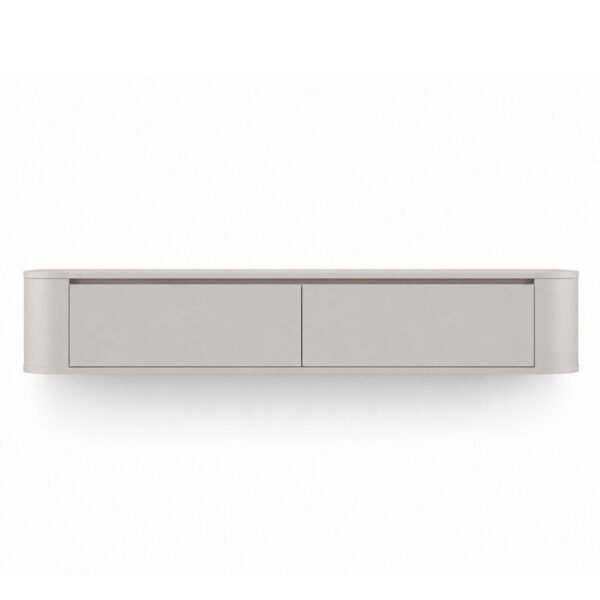 TV Meubel beige_ _front Japandi TV Meubel Beige