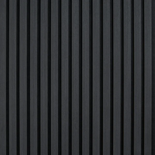 Akupanel Zwart Hout 270x60 cm