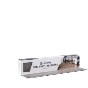 PVC Visgraat Vloer Dark grey 125×650 mm