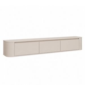 TV Meubel Champagne_ 240 cm _side Japandi TV Meubel Champagne