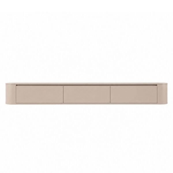 TV Meubel Champagne_ 275 cm _front Japandi TV Meubel Champagne