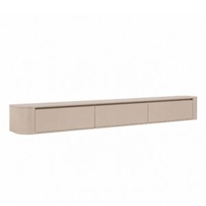 TV Meubel Champagne_ 275 cm _side Japandi TV Meubel Champagne