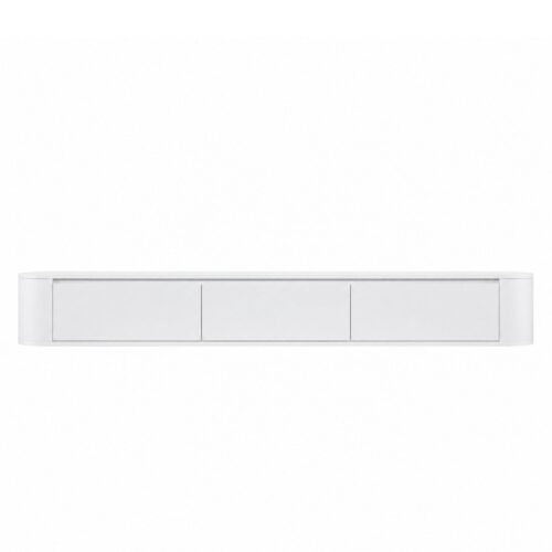 TV Meubel Wit_ 240 cm _front Japandi TV Meubel Wit