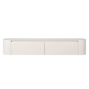 TV Meubel ivorywhite_180 _front Japandi TV Meubel Ivory White