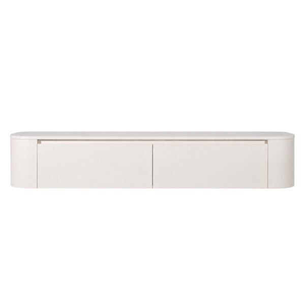 TV Meubel ivorywhite_180 _front Japandi TV Meubel Ivory White