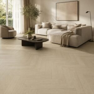 PVC Visgraat Vloer Natural Oak 650x125 mm