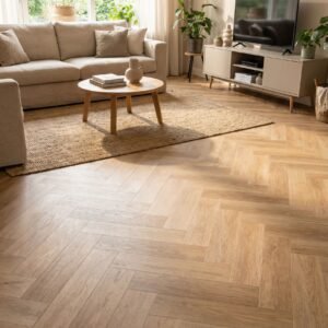 PVC Visgraat Vloer Honey Wood 125×650 mm