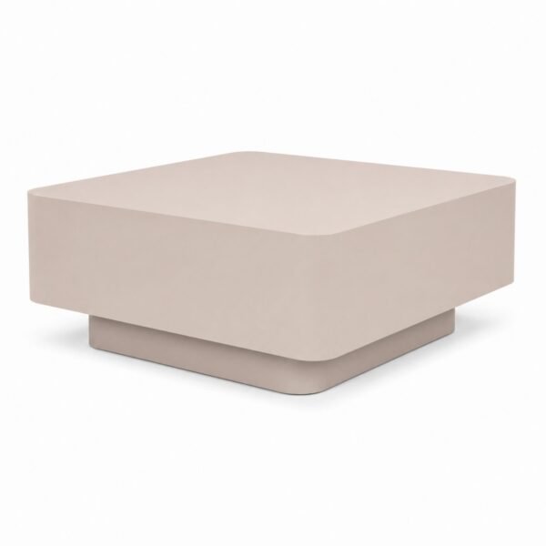Cashmere Beige 100x100x42 cm _side Salontafel Cashmere Beige