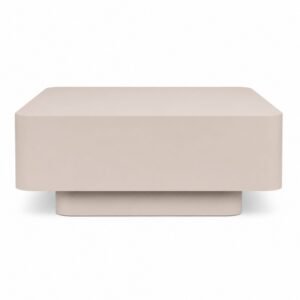 Cashmere Beige 100x100x42 cm_front Salontafel Cashmere Beige