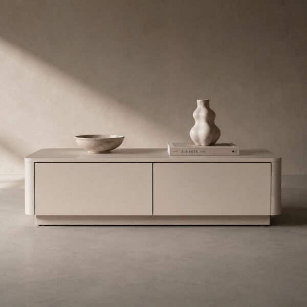 Salontafel Beige 120x60x32 cm lifestyle 1 Salontafel Beige