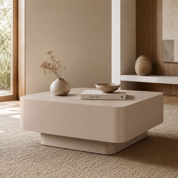 Salontafel Champagne 100x100x42 lifestyle 2 Salontafel Champagne