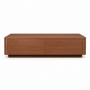 Salontafel Walnoot (China) 120x60x32 cm_front Salontafel Walnoot Bruin