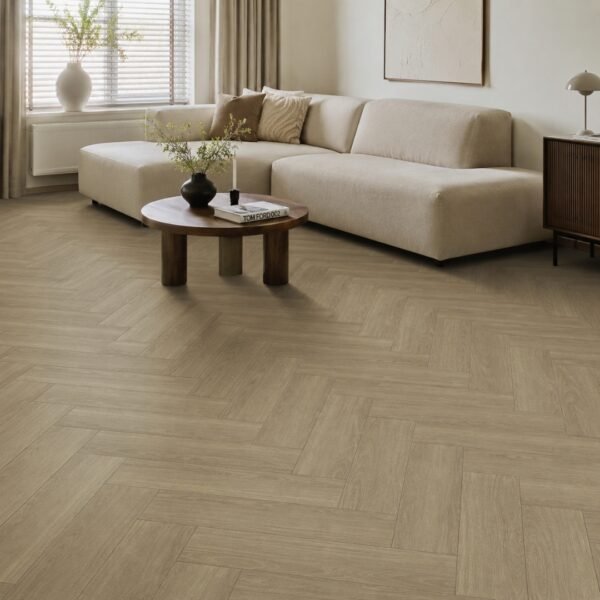 PVC Walvisgraat Vloer Honey Oak 750x150 mm