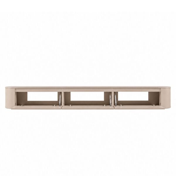 Japandi TV Meubel Champagne 275 cm open Japandi TV Meubel Champagne