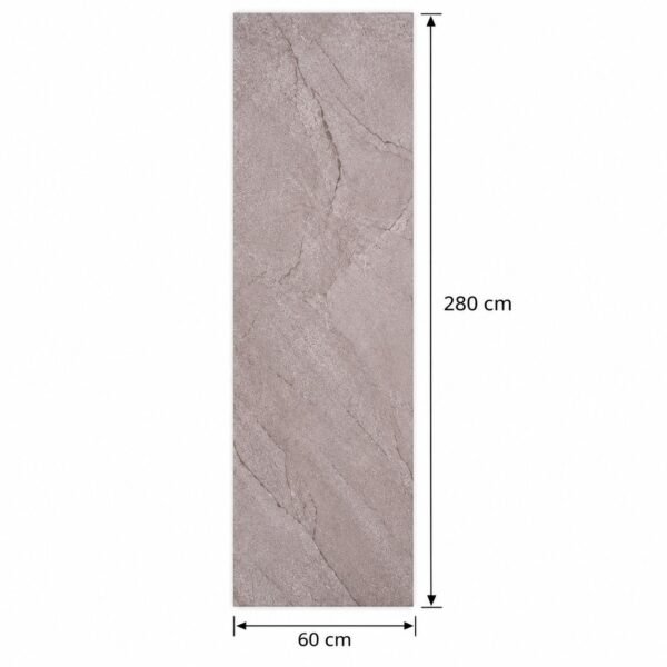 PVC Klik Wandpaneel Grey Stone 280×60 cm